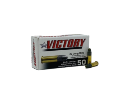 Victory 22 Long Rifle Ammunition 500 rounds Box230