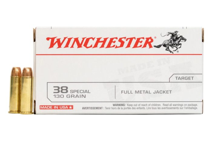 Winchester Q4171 38 Special 130 gr FMJ Ammo