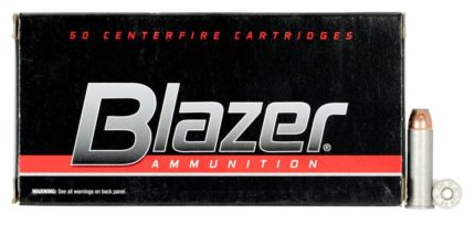 CCI 38 Special +P Ammunition Blazer 3514 125 Grain Jacketed Hollow Point 50 Rounds