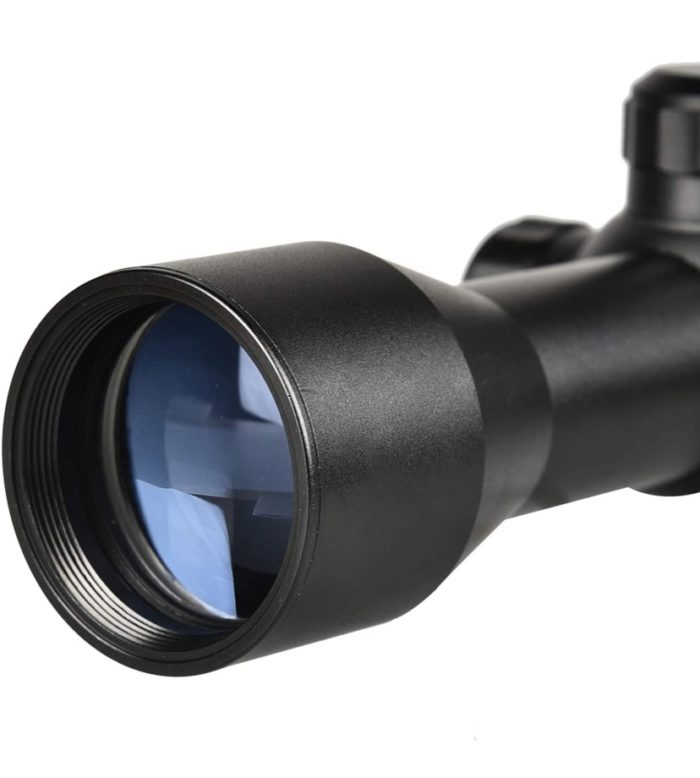 CVLIFE 4x32 Compact Rifle Scope Crosshair Optics Hunting Gun Scope with 20mm Free Mounts - Image 2