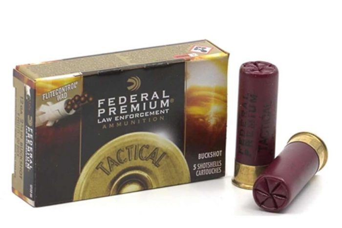 Federal 12 Gauge 2-3/4 Inch 00 Buckshot #9 Tactical 5/Box